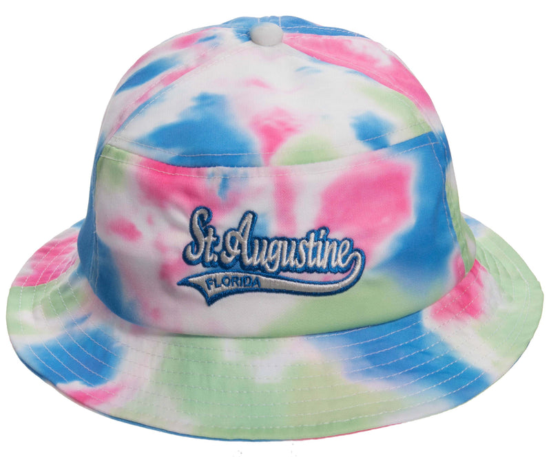 Kids Tie Dye Bucket Hat- Augustine – - Main Image