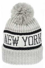 Pompom Beanie - New York