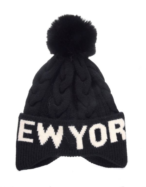 Warm Ear Beanie- NY