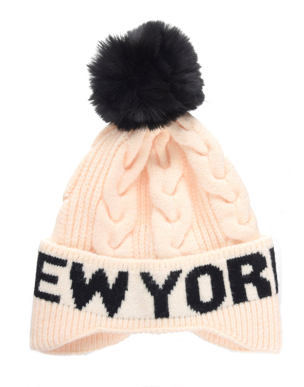 Warm Ear Beanie- NY