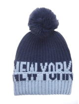 Color Block Beanie- NY