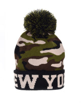 Camouflage  Beanie- New York