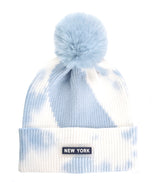 PVC Tie Dye Beanie - NY