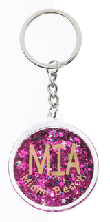 Glitter Keychain- Miami