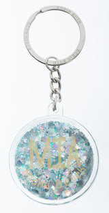 Glitter Keychain- Miami