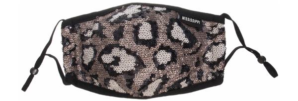 Glamour Sequin Mask- Mississippi