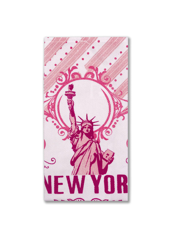 Hook and Hang- NY Sweet Candy Kitchen Towel Pink & Purple