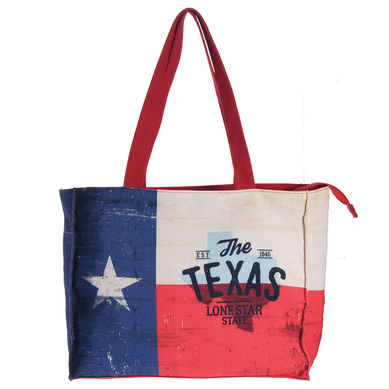 Digital Flag- Texas Flag Medium Tote