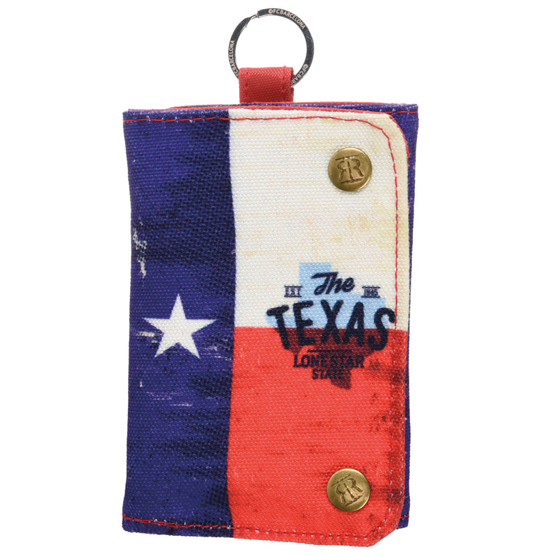 Digital Flag- Texas Flag Tri Fold Wallet