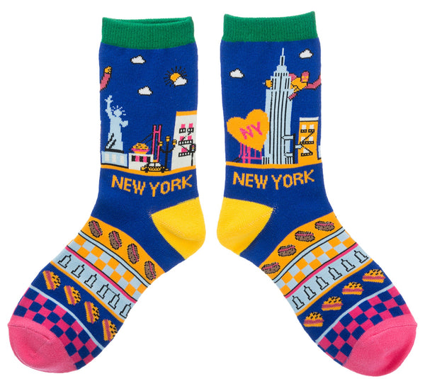 Cartoon King Kong Socks- New York