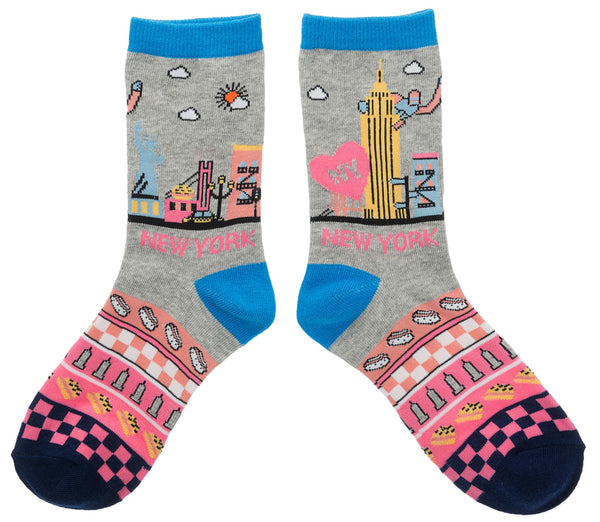 Cartoon King Kong Socks- New York